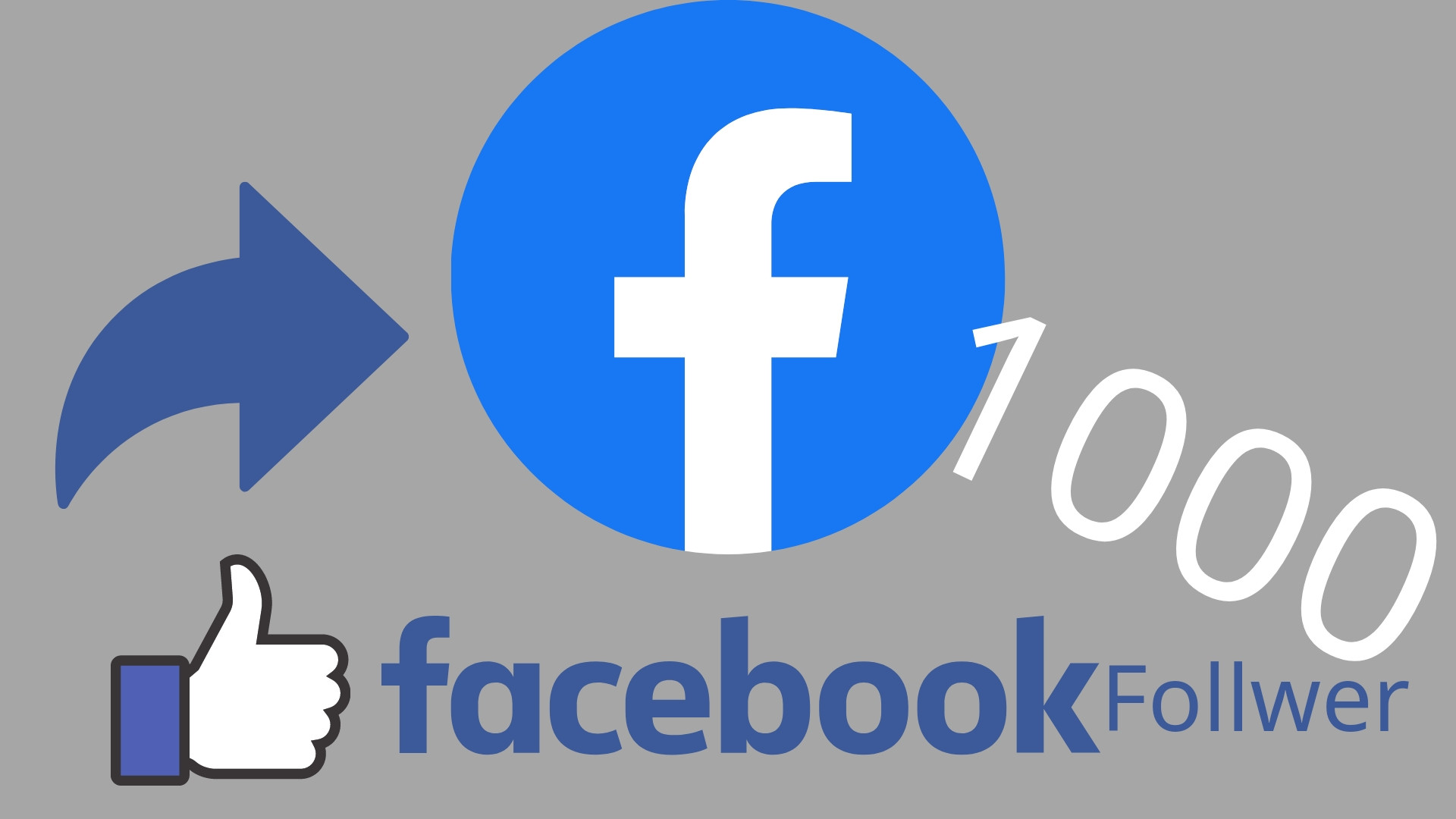 1000متابع لصفحة فايس بوك فقط ب20$