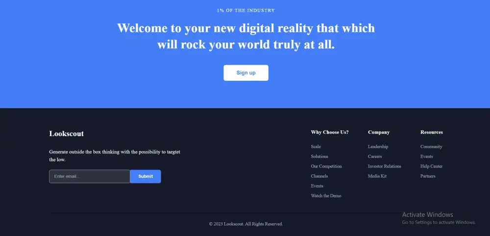 تصميم صفحات ويب (landing page) بإستخدام HTML5,CSS3,Bootstrap