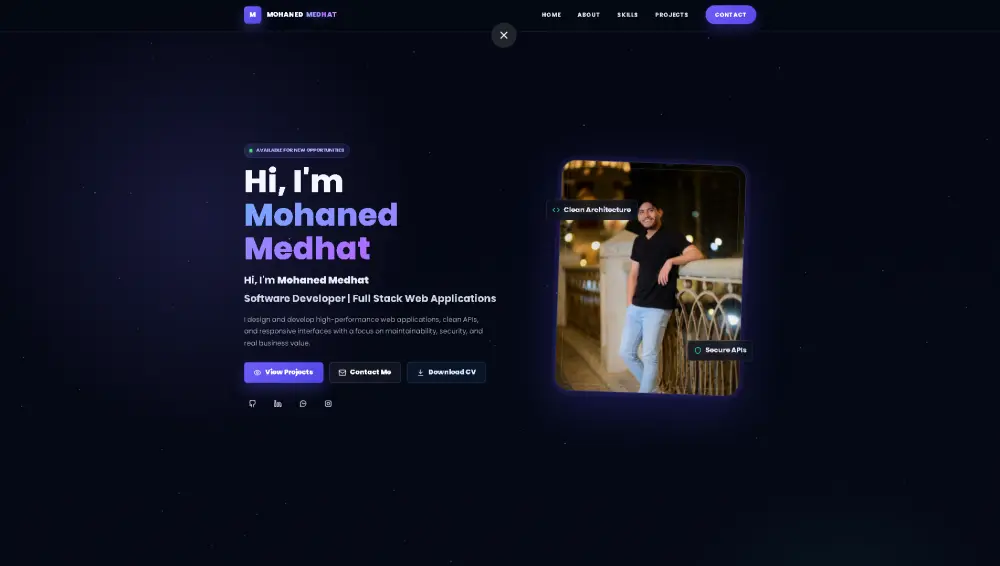 إنشاء Portfolio احترافي يعرض مهاراتك ومشاريعك بأفضل شكل