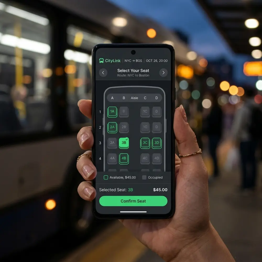 نظام الحجز الذكي للرحلات Smart Trip Booking System