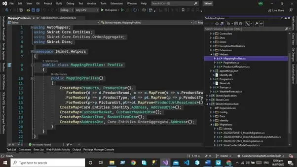 تطوير REST API باستخدام ASP.NET Core و SQL Server