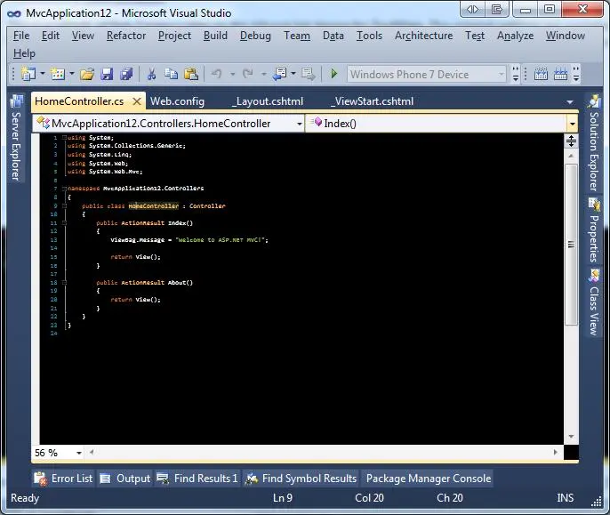 إنشاء موقع ويب كامل باستخدام ASP.NET Core (Frontend + Backend)