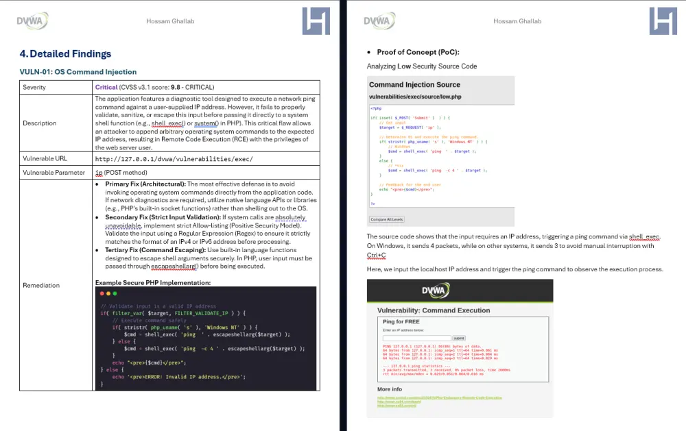 فحص أمني واختبار اختراق احترافي لموقعك أو تطبيق الويب