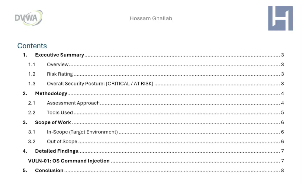 فحص أمني واختبار اختراق احترافي لموقعك أو تطبيق الويب