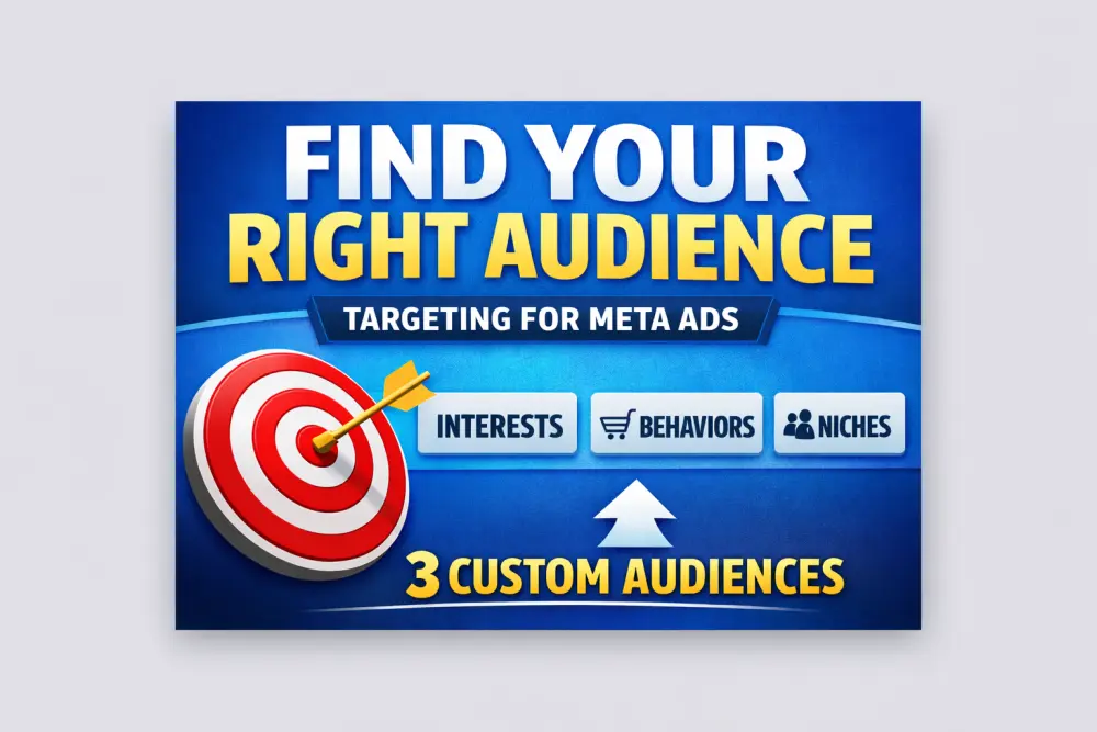 Meta Ads Targeting: 3 Audiences جاهزة + Logic واضح