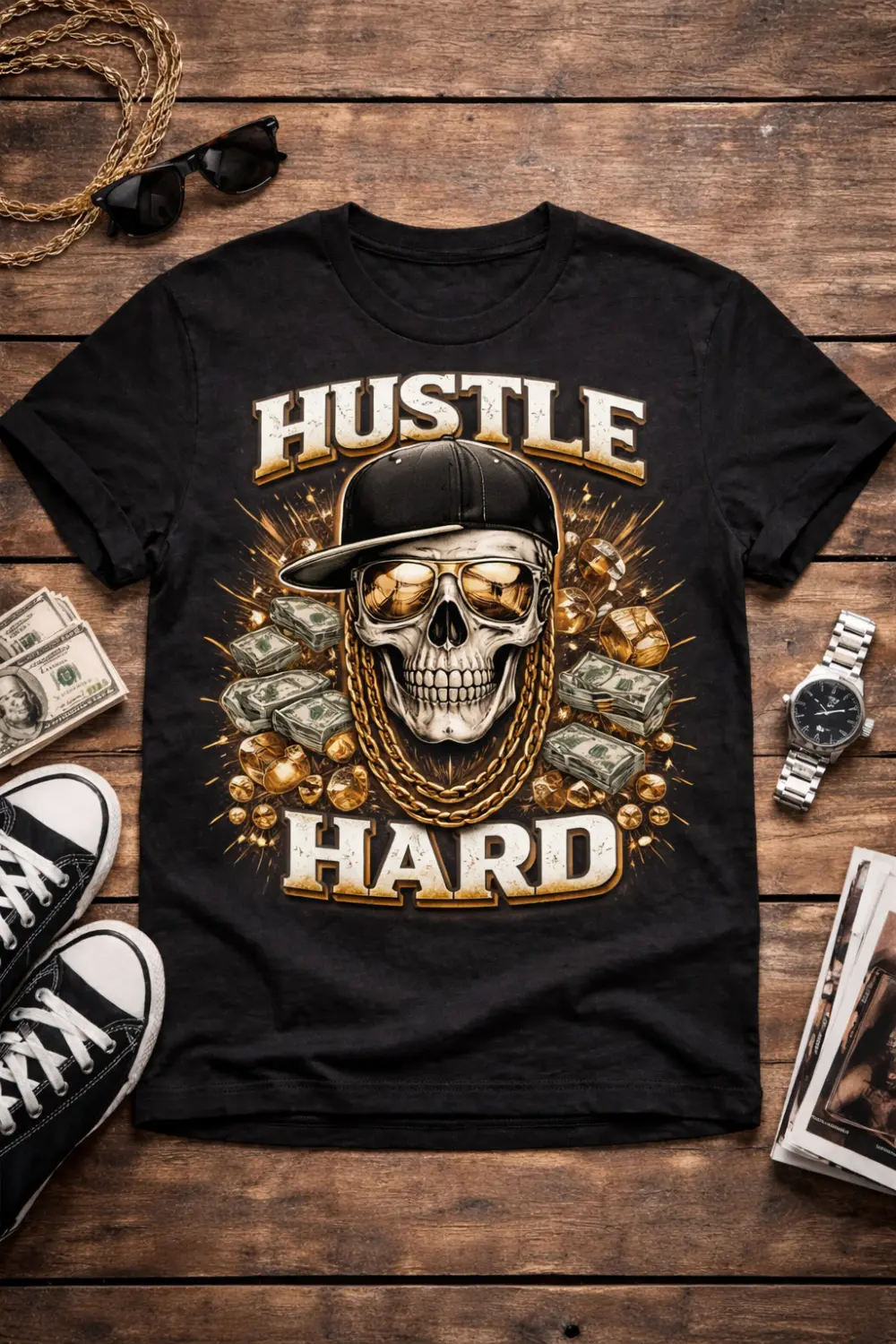 تصميم تيشرتات إبداعية متنوعة (Gaming, Romantic, Coffee & Typography)