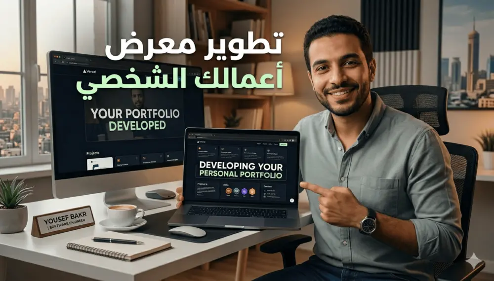 برمجة وتطوير موقع معرض أعمال (Portfolio) احترافي وسريع