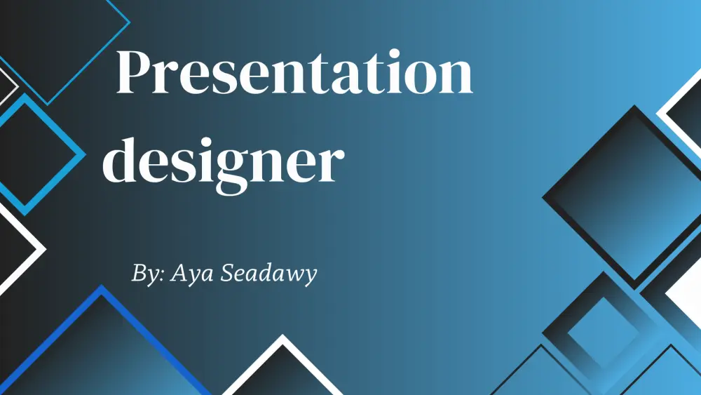 تصميم عروض تقديمة (Presentations) احترافية وتعليمية باستخدام Canva