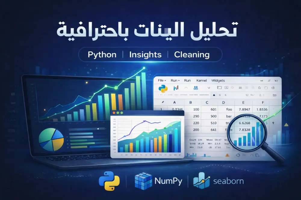 تحليل وتنظيف البيانات باحترافية باستخدام Python