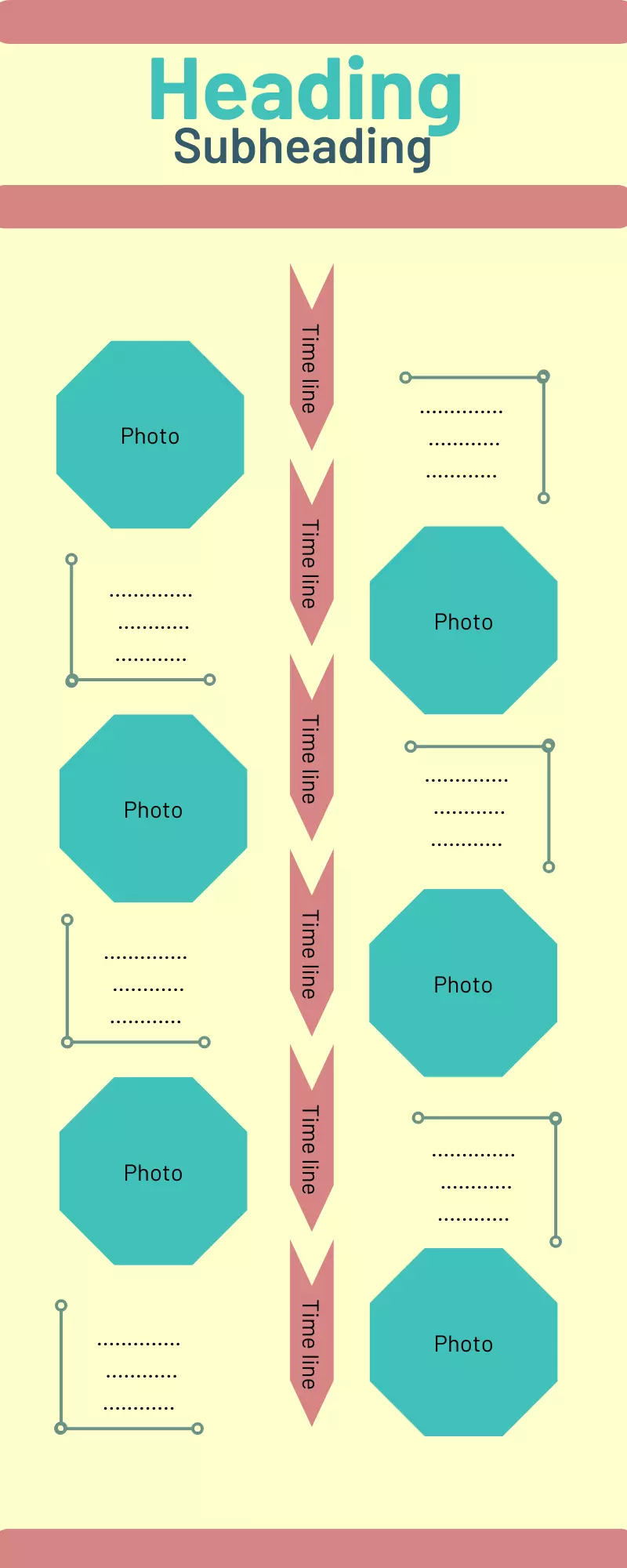 تصميم أنفوجرافيك احترافي لتلخيص الموضوع الخاص بك