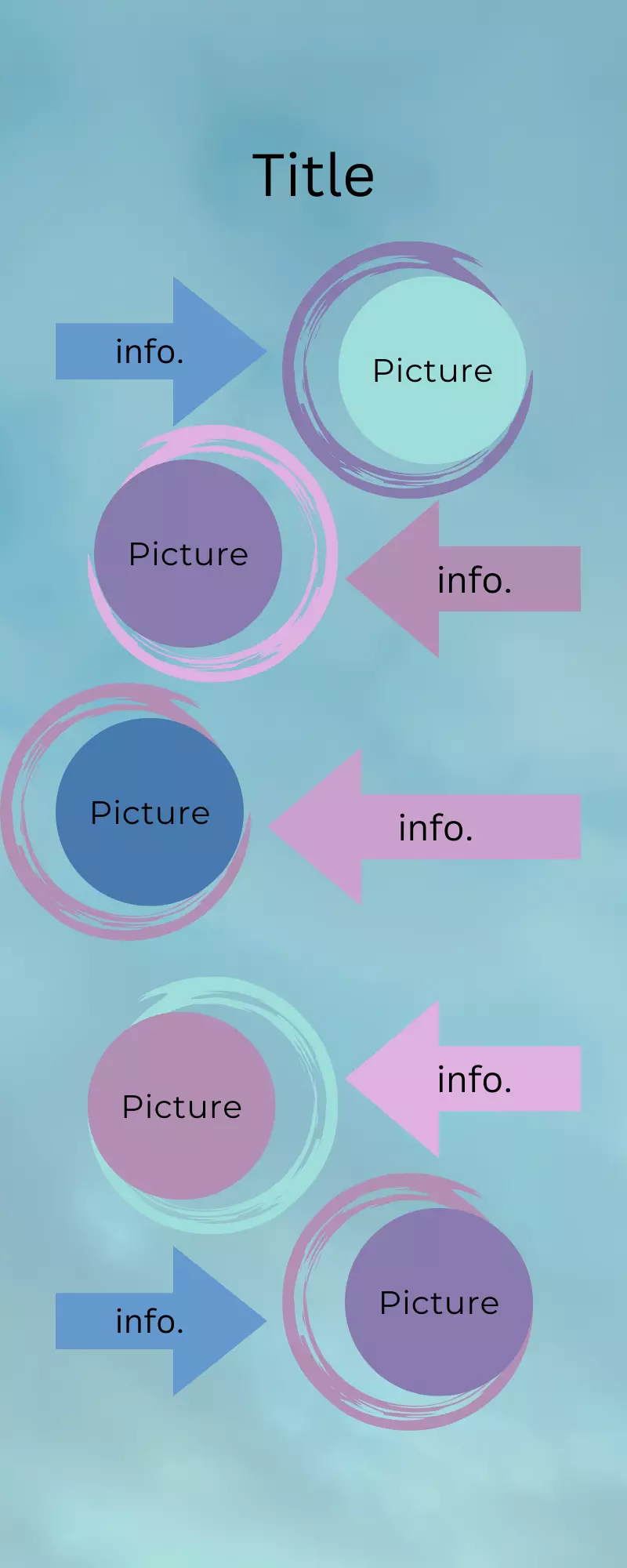 تصميم أنفوجرافيك احترافي لتلخيص الموضوع الخاص بك