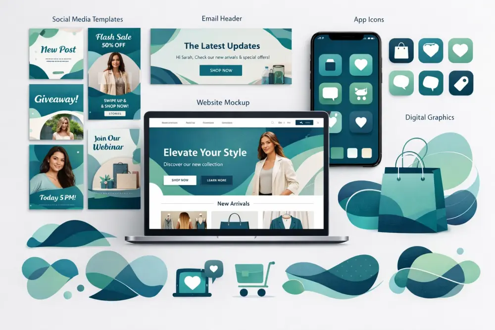 تصميم حملة تسويق السوشيال ميديا الشاملة