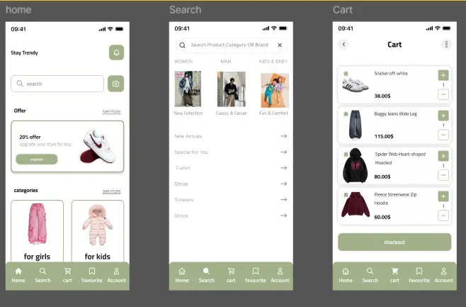 تصميم واجهات تطبيقات موبايل UI/UX احترافية وعصرية