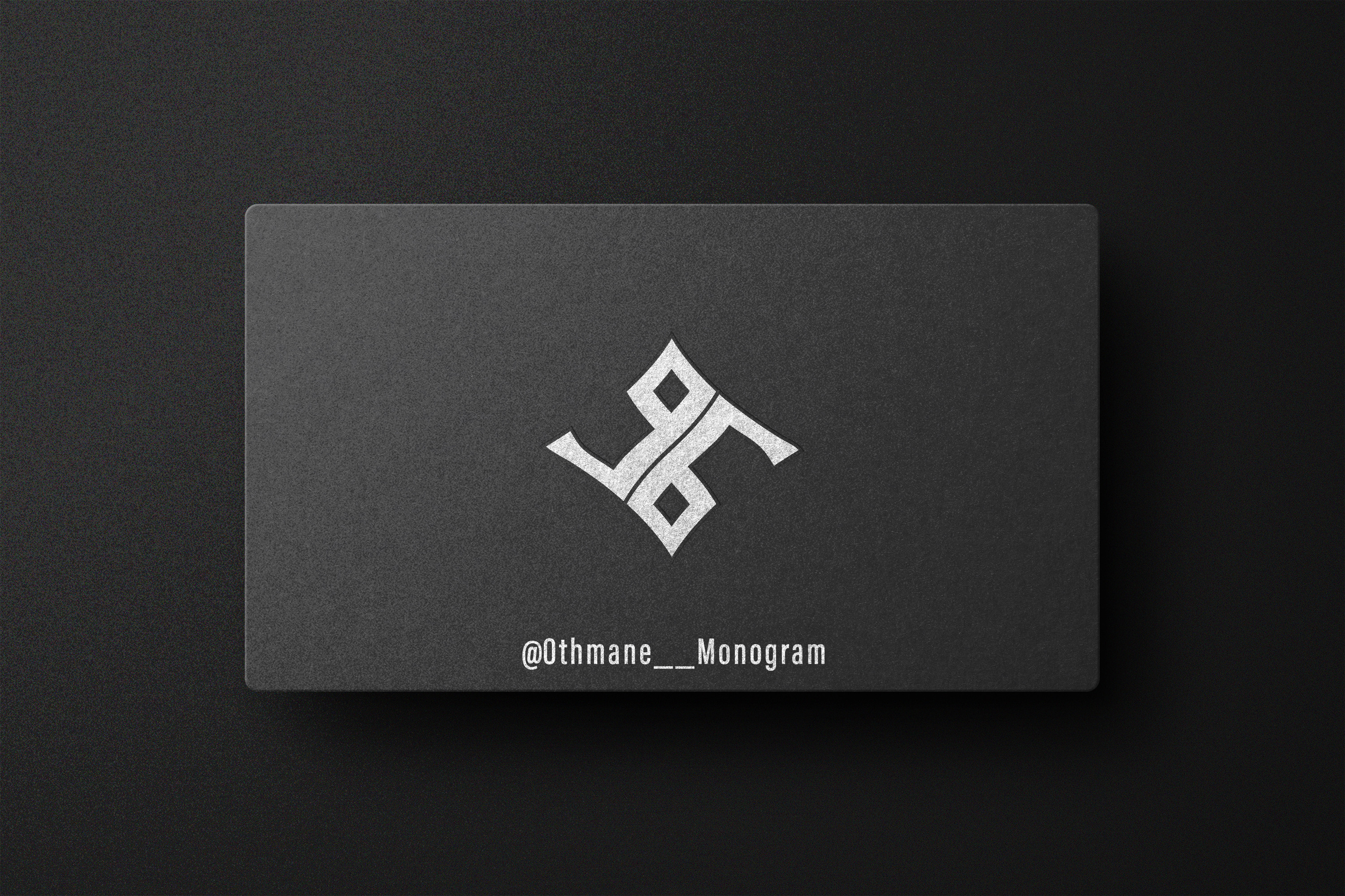 تصميم شعار إحترافي (monogram)