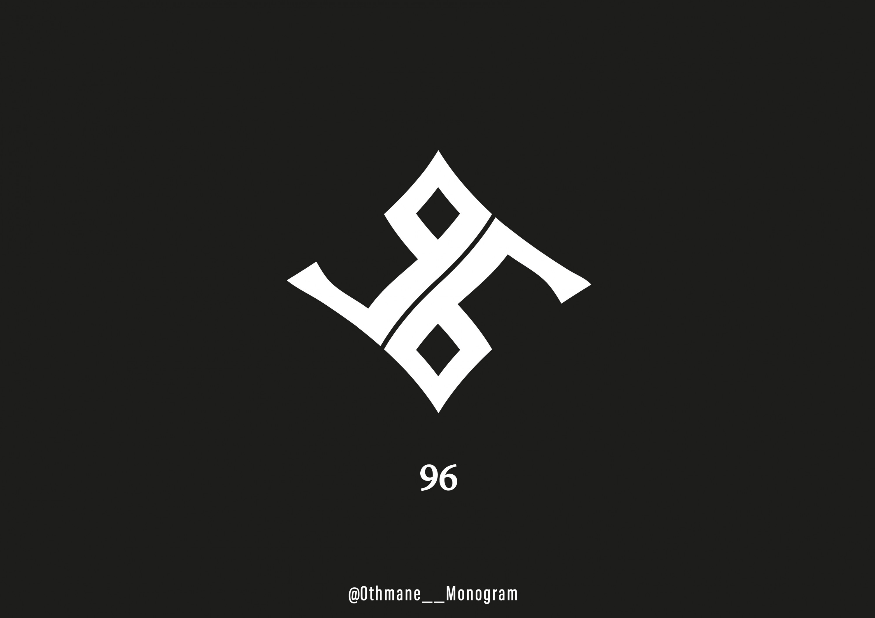تصميم شعار إحترافي (monogram)