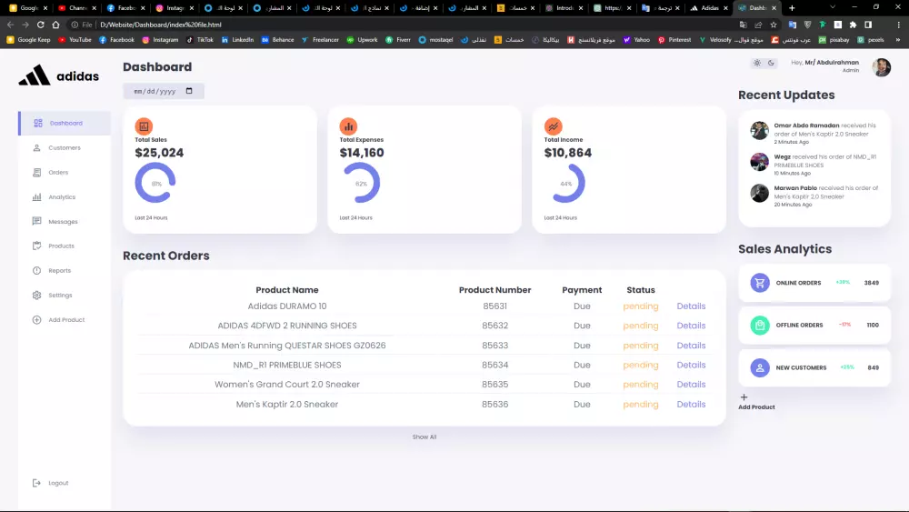 برمجة و تطوير المواقع