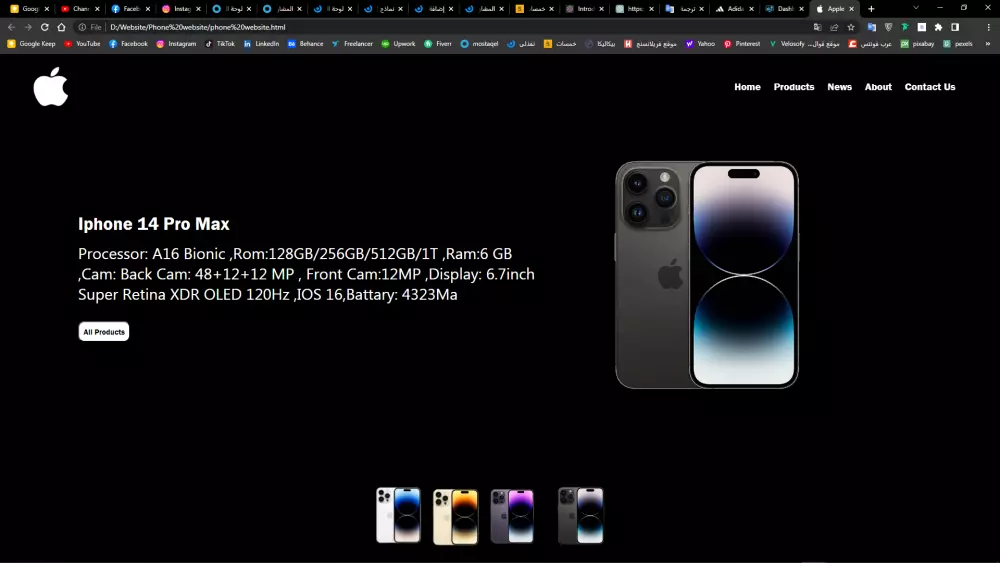 برمجة و تطوير المواقع