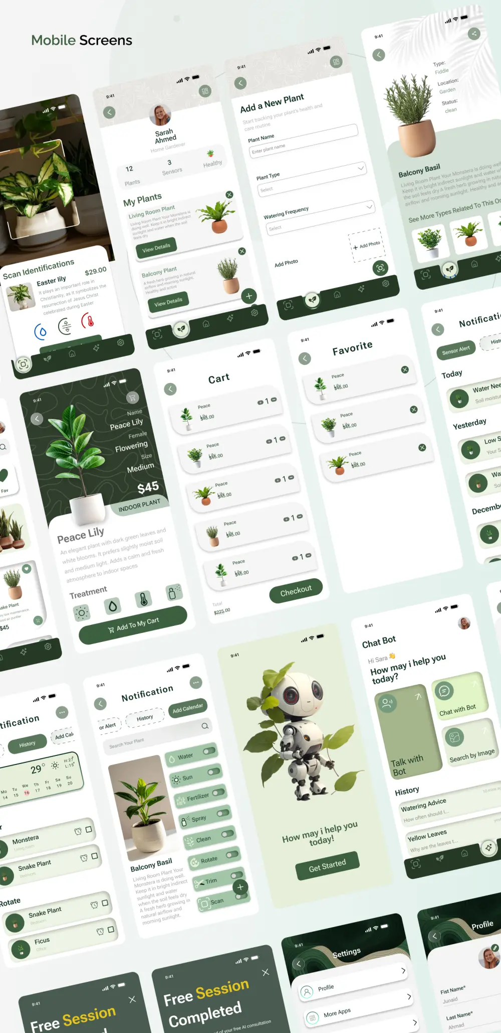 تصميم UX/UI لتطبيقات الموبايل باستخدام Figma