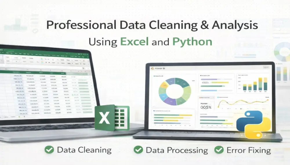 إدخال بيانات سريع ودقيق على Excel وGoogle Sheets باحترافية