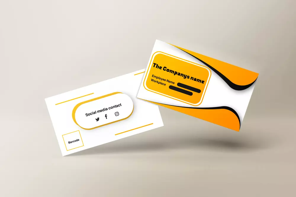 بزنس كارد . بطاقات العمل