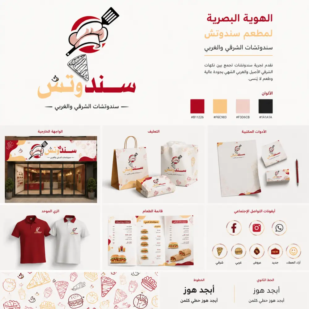 تصميم الهوية البصرية من الفكرة الى الانطباع