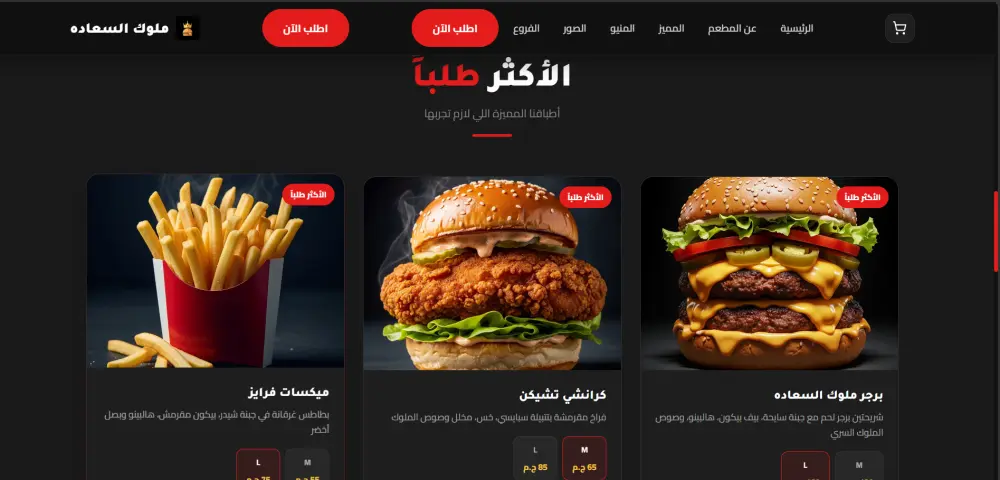 تصميم وبرمجة موقع بورتفوليو احترافي ب React