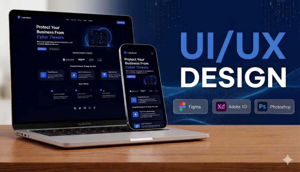 تصميم واجهات UI/UX احترافية لمواقع الويب وتطبيقات الموبايل باستخدام Figma