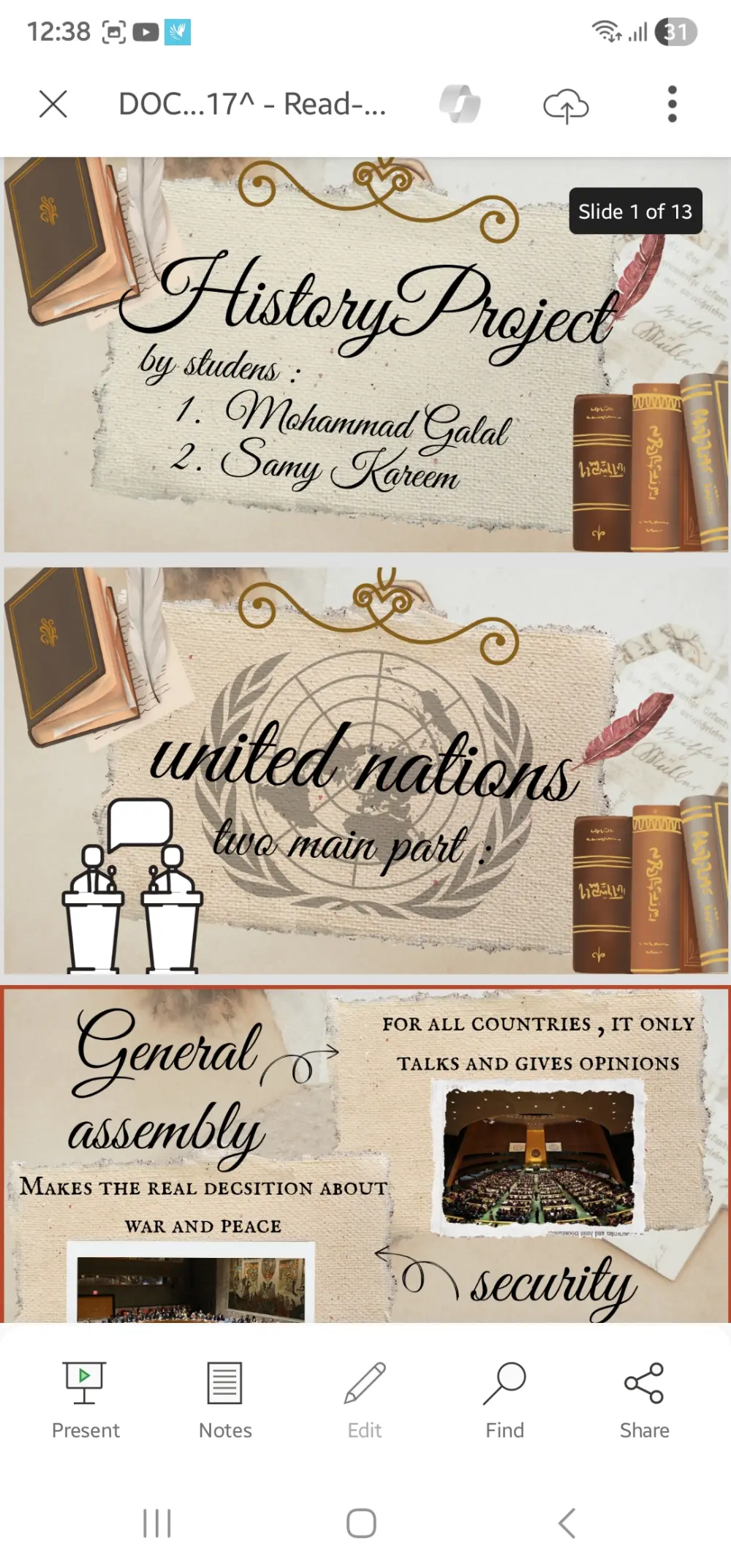 تصميم عروض تقديمية بأستخدوم powerpoint و canva  حتى 20 شريحة _presentation