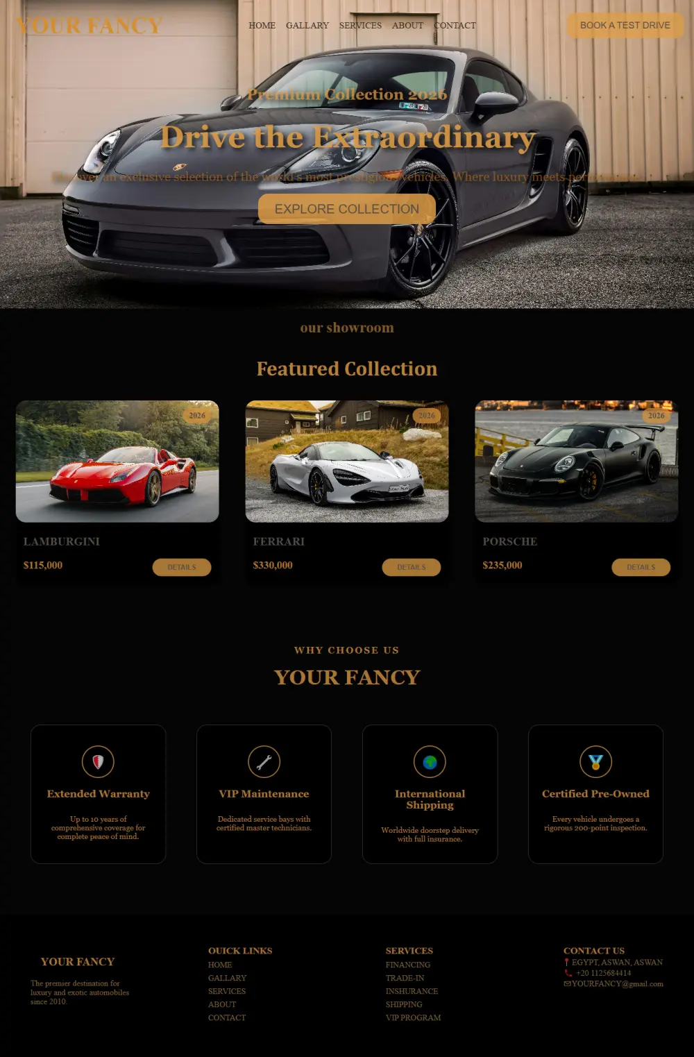 تصميم Landing Page احترافية ومتجاوبة باستخدام HTML و CSS