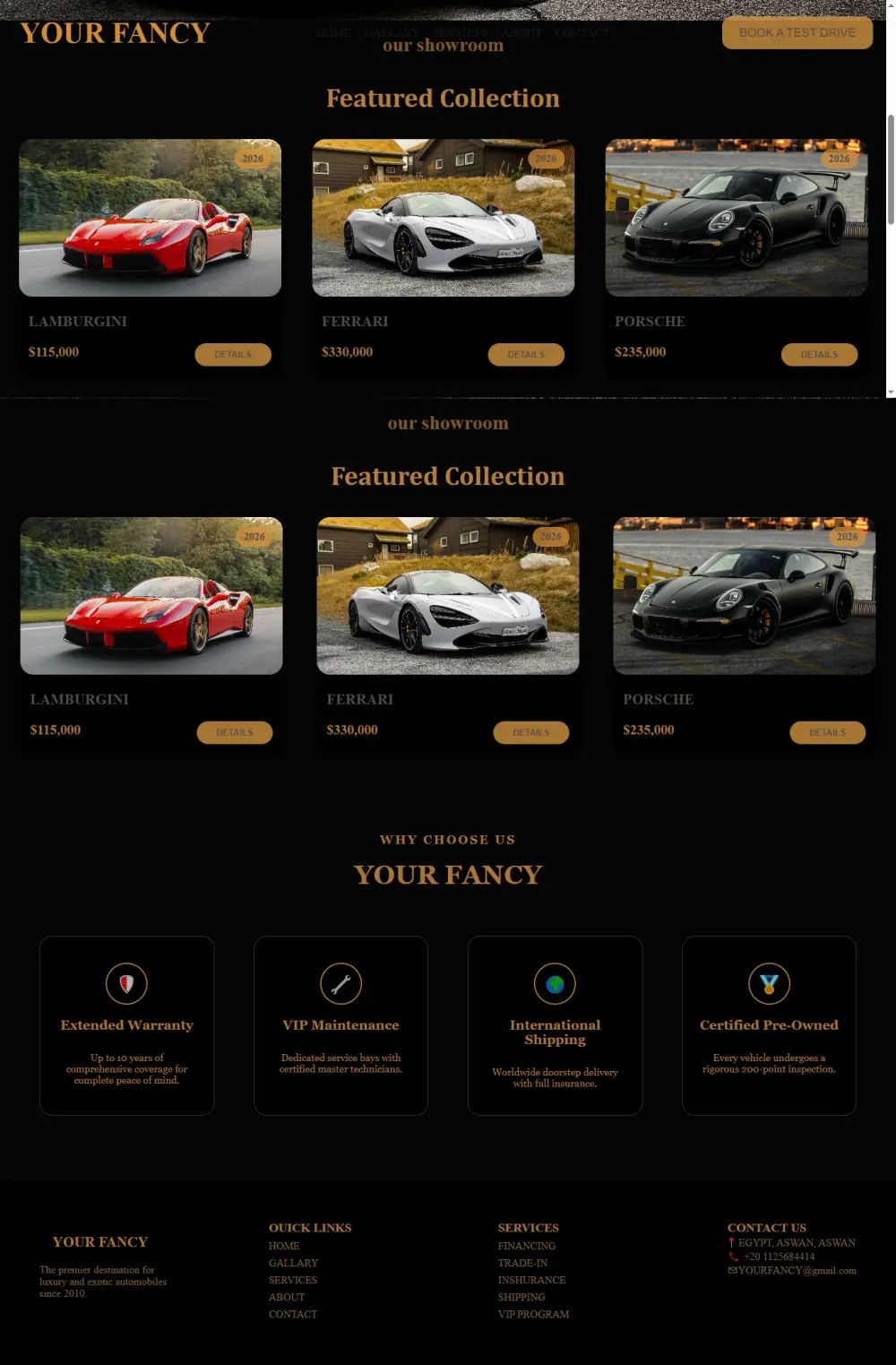 تصميم Landing Page احترافية ومتجاوبة باستخدام HTML و CSS