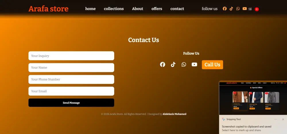 سأصمم لك موقع ويب احترافي سريع ومتجاوب باستخدام HTML CSS JavaScript