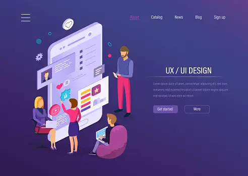 تصميم تطبيق احترافي UI/UX للجوال