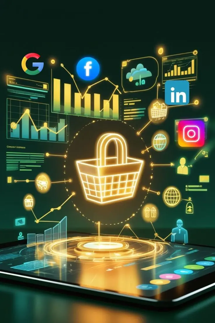 مسوّق إلكتروني محترف | كتابة محتوى + تصميم + إعلانات