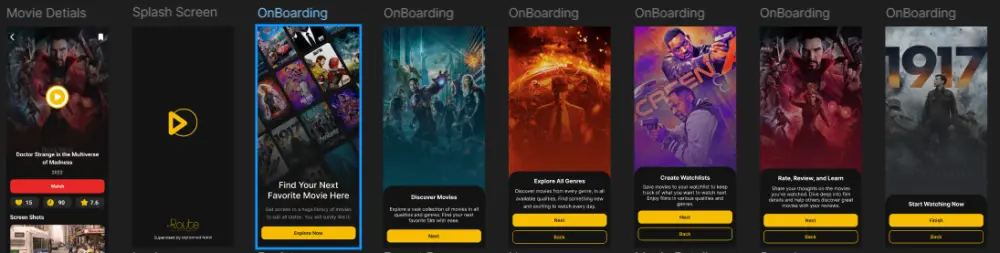 تطوير تطبيق أفلام (Movies App) احترافي باستخدام Flutter وربطه بالـ APIs