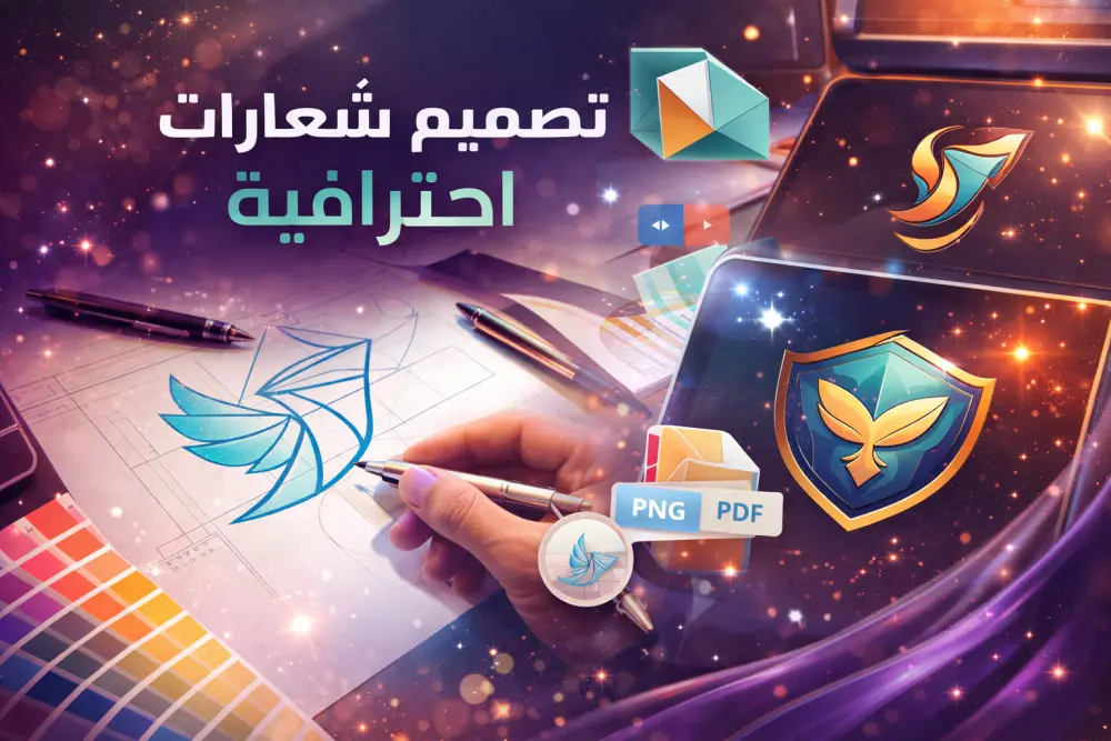 تصميم شعار احترافي ومميز يعبر عن هوية مشروعك