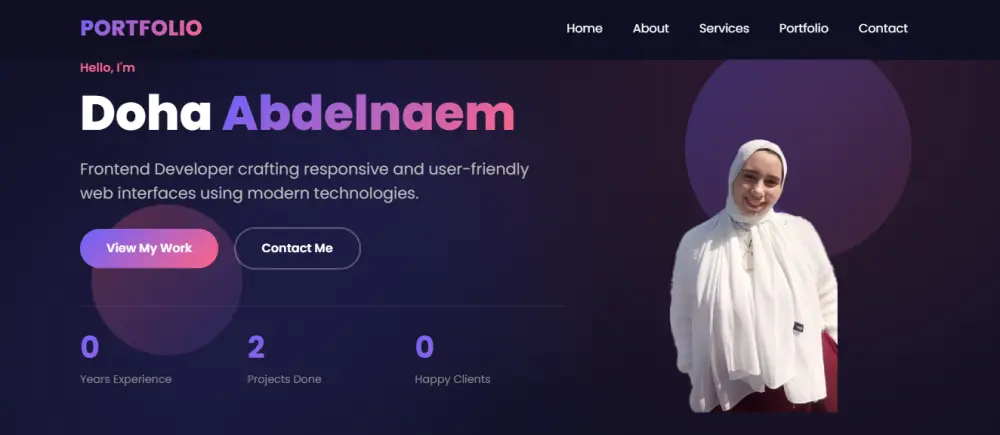 معرض اعمال - portfolio