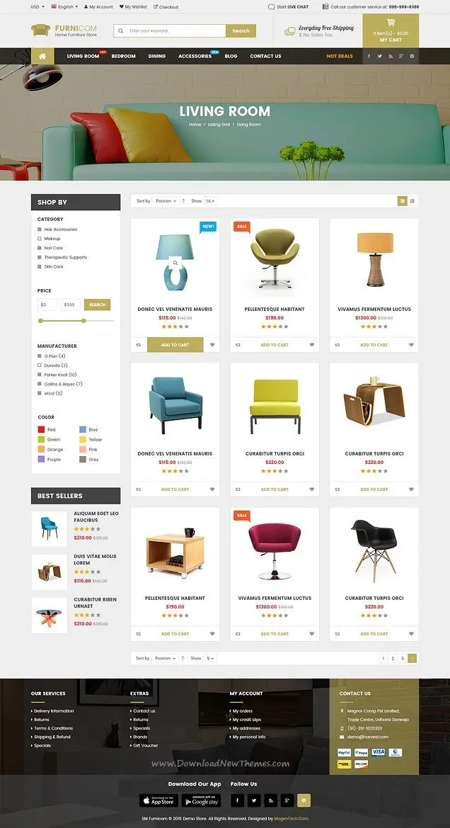 سأصمم وأطور لك E - Commerce احترافي ومتجاوب باستخدام HTML CSS JavaScript React