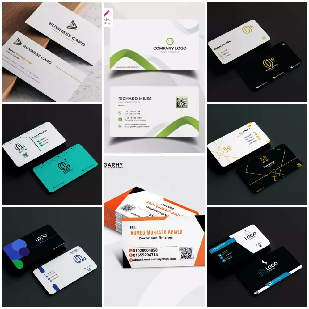 تصميم بزنس كارد احترافي