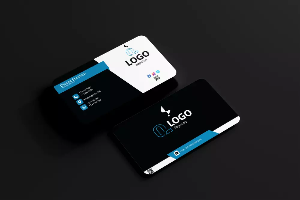 تصميم بزنس كارد احترافي