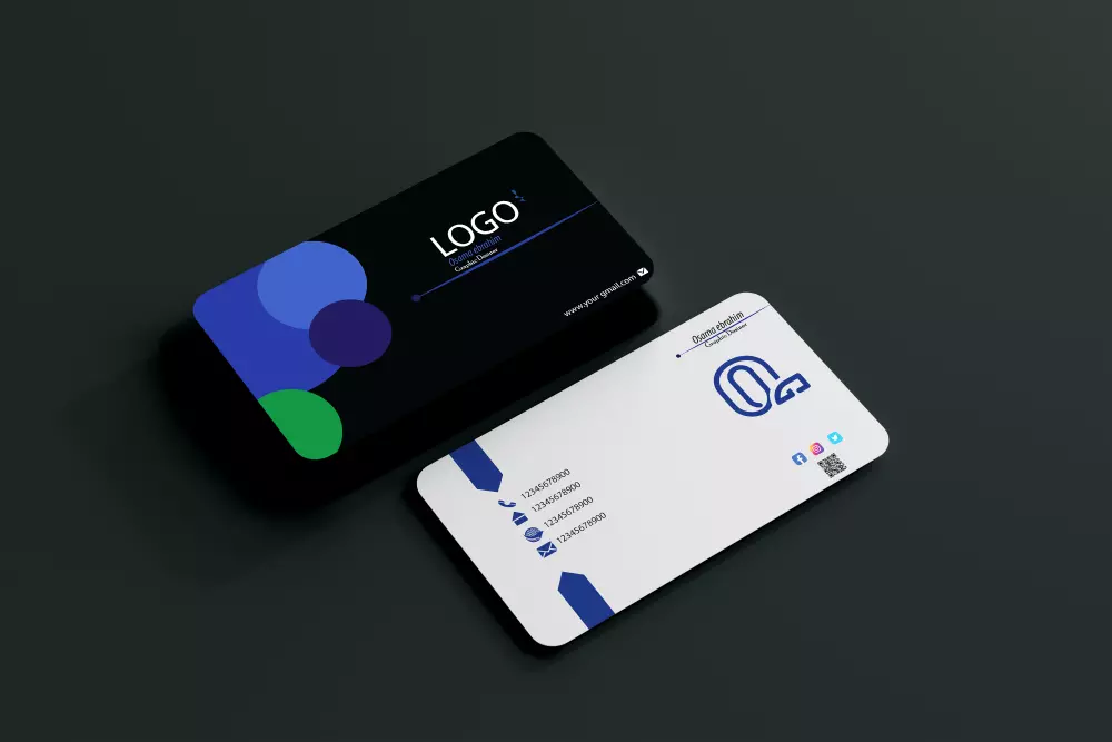 تصميم بزنس كارد احترافي