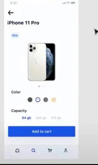 تطبيق فلاتر بسيط بواجهة مستخدم جذابه