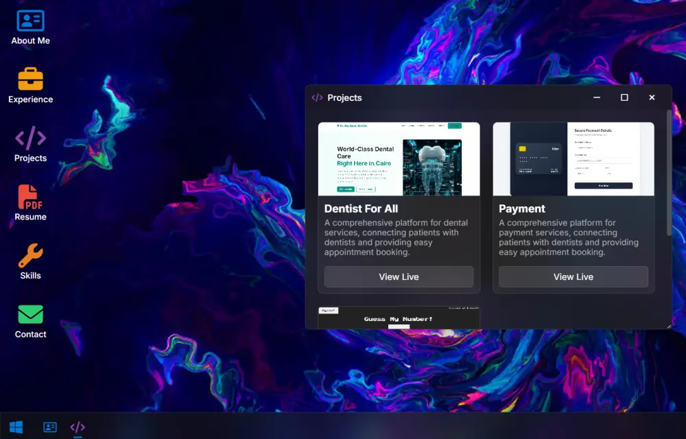 تصميم موقع Portfolio احترافي لعرض أعمالك وجذب العملاء