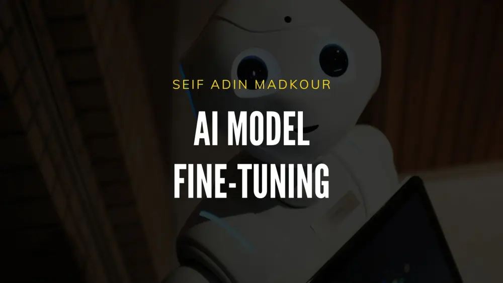 سأضبط نموذج AI على بياناتك بتقنية Fine-tuning — نموذج يفهم مجالك ومصطلحاتك تماماً