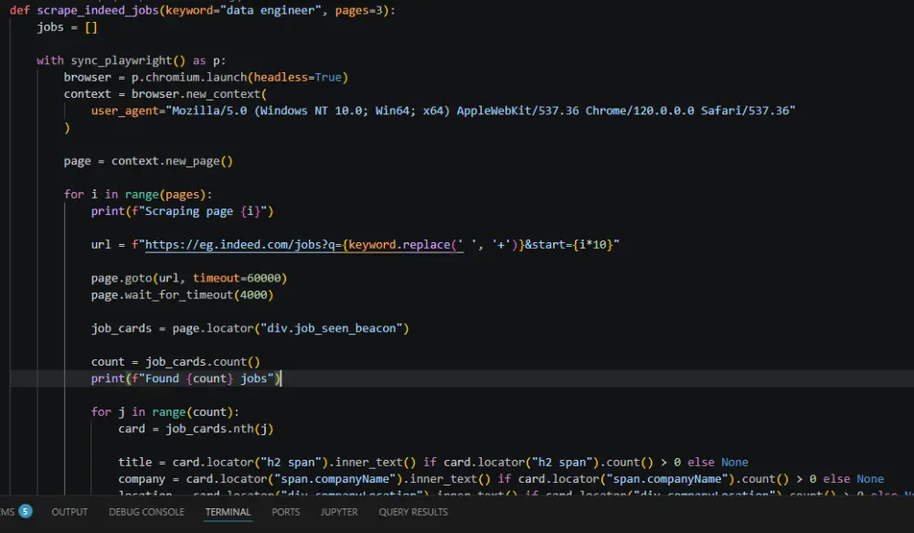 Web Scraping احترافي لاستخراج البيانات من المواقع بدقه عاليه