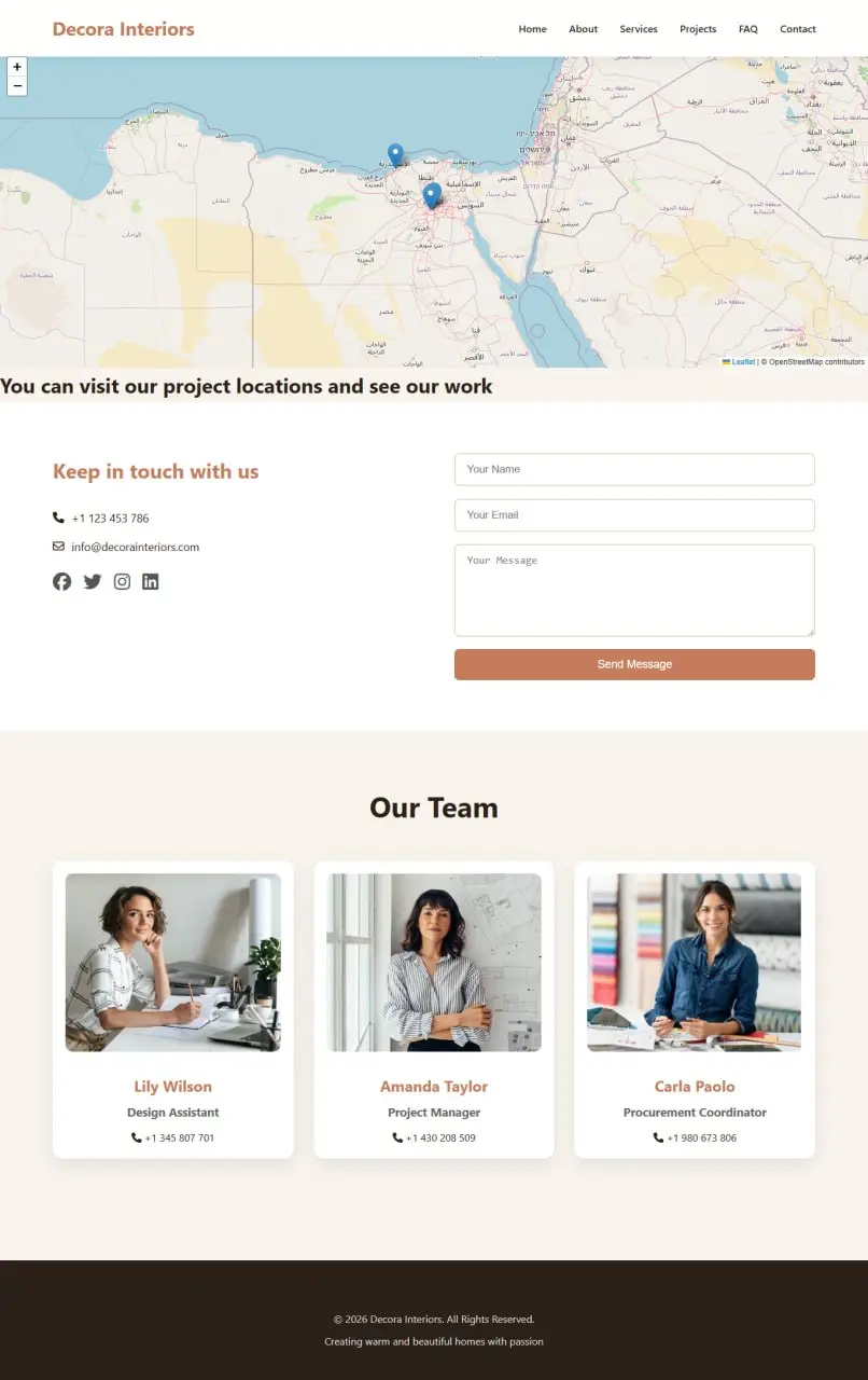 إنشاء وبرمجة صفحات هبوط (Landing Pages) تفاعلية ومتجاوبة.