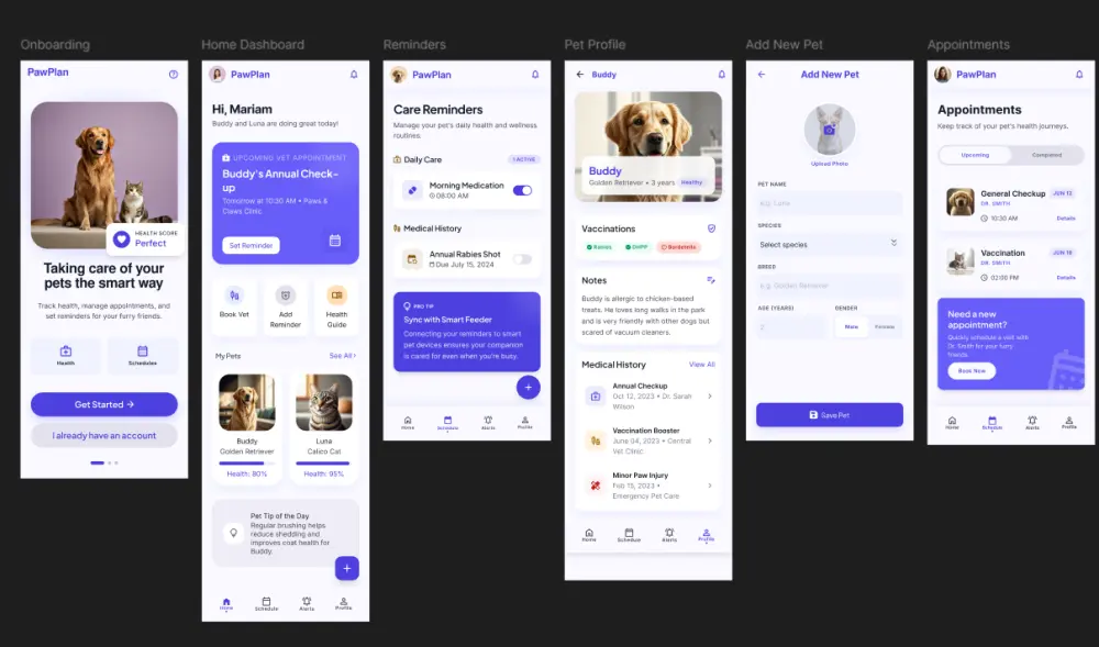 I will design modern mobile app UI UX using Figma
