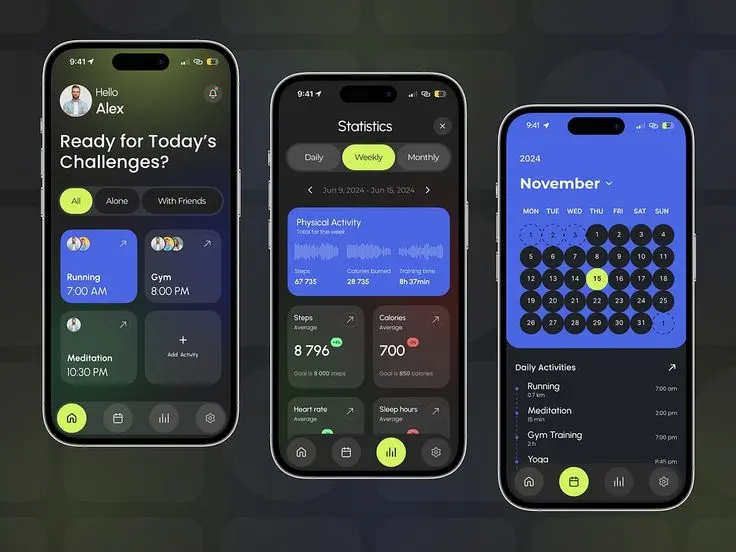 تصميم واجهات UI احترافية لتطبيق الموبايل