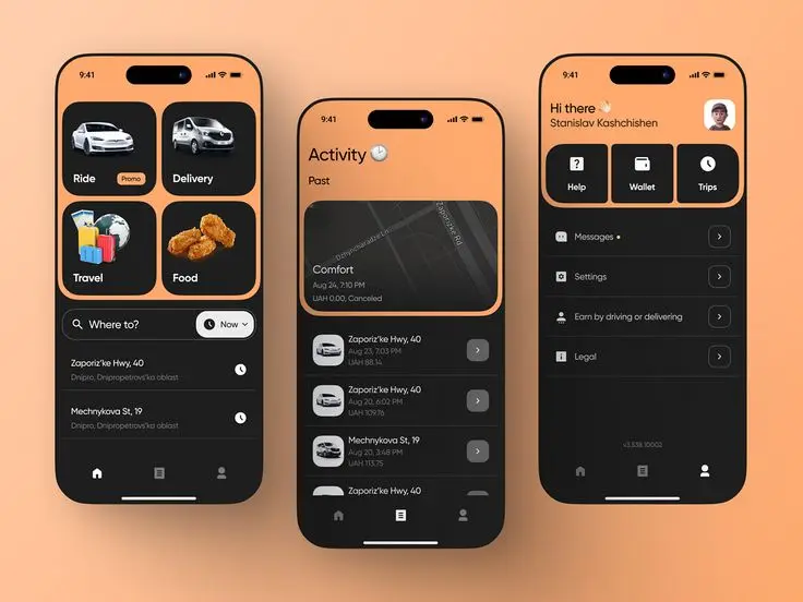 تصميم واجهات UI احترافية لتطبيق الموبايل