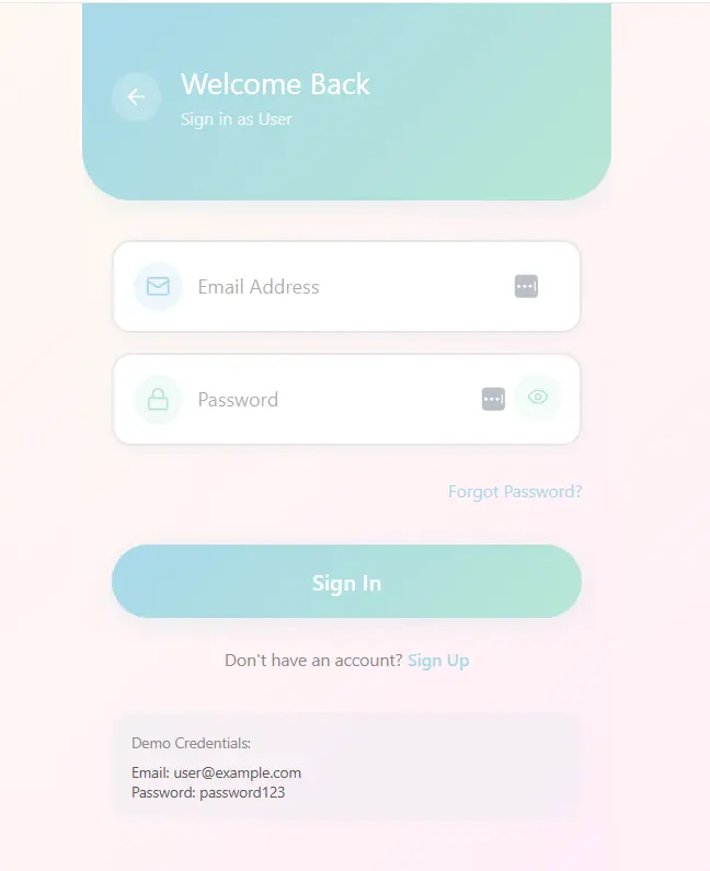 انشاء واجهات Flutter احترافية (Login, Signup, Profile, Landing) مع ربطها بـ Firebase