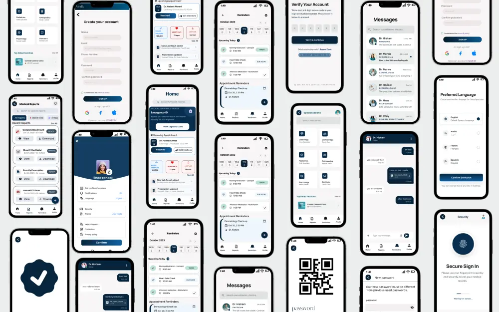 سأقوم بتصميم واجهات تطبيق موبايل بشكل حديث وسهل الاستخدام باستخدام برنامج Figma، مع التركيز على البساطة وتنظيم العناصر بشكل احترافي.